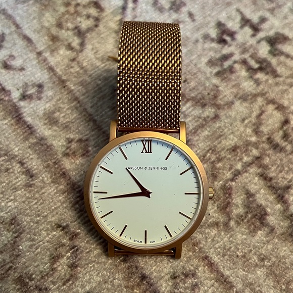 Larson and Jennings Rose Gold Watch - Picture 1 of 3